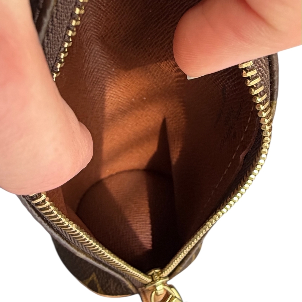 Louis Vuitton Brown Monogram Papillon Wristlet - Picture 10 of 12